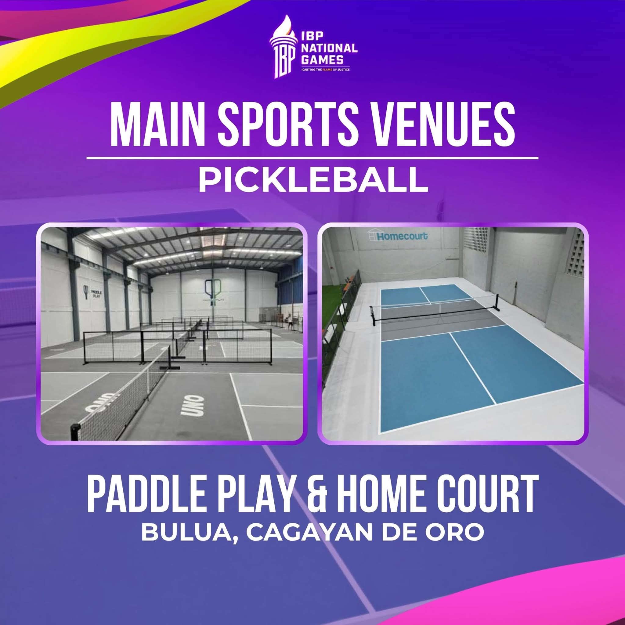 Pickleball paddle play home court