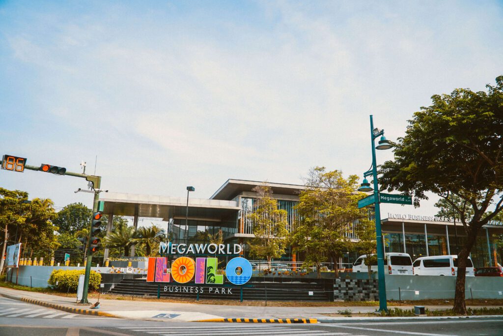 Iloilo Business Park approach near the convention district